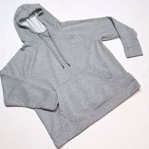 Athleta Incline Hoodie Gray Heathered Size XL